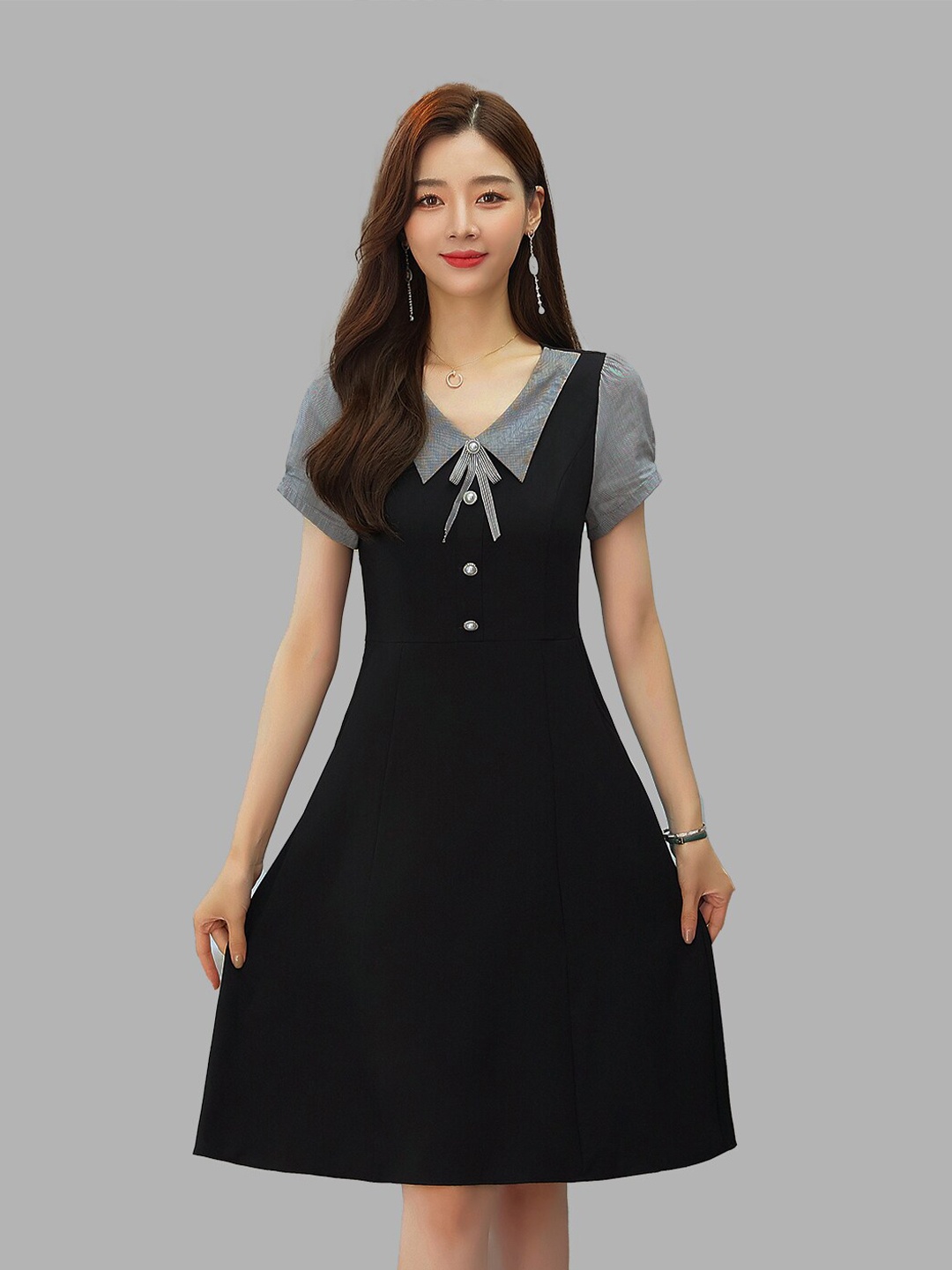 

JC Collection Black Sheath Dress