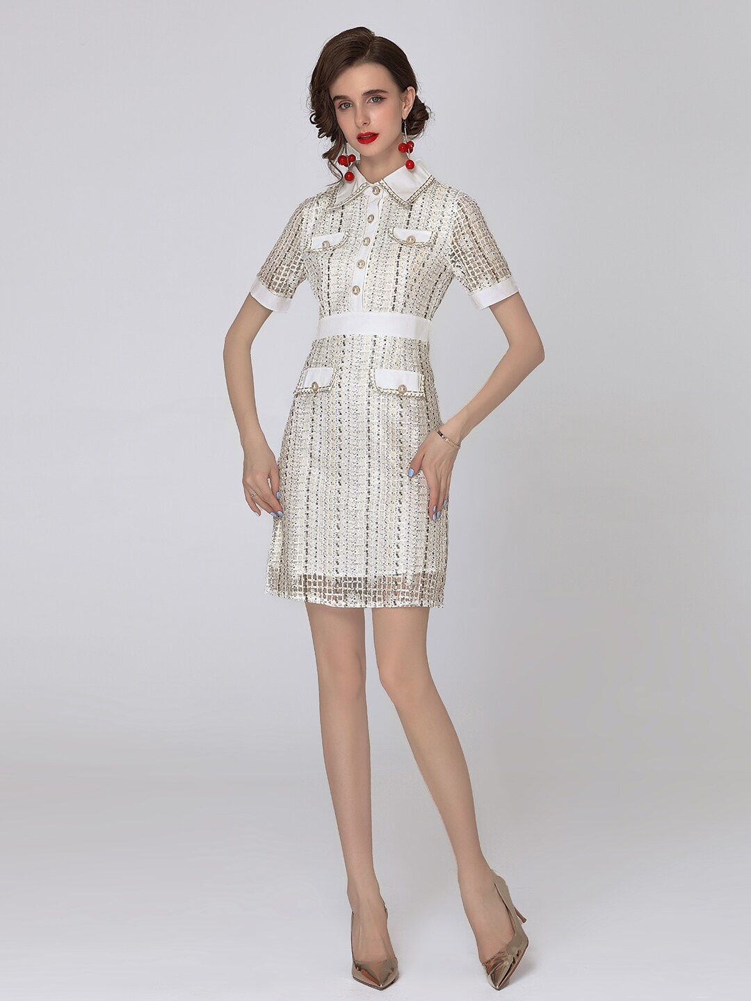 

JC Collection White Shirt Dress