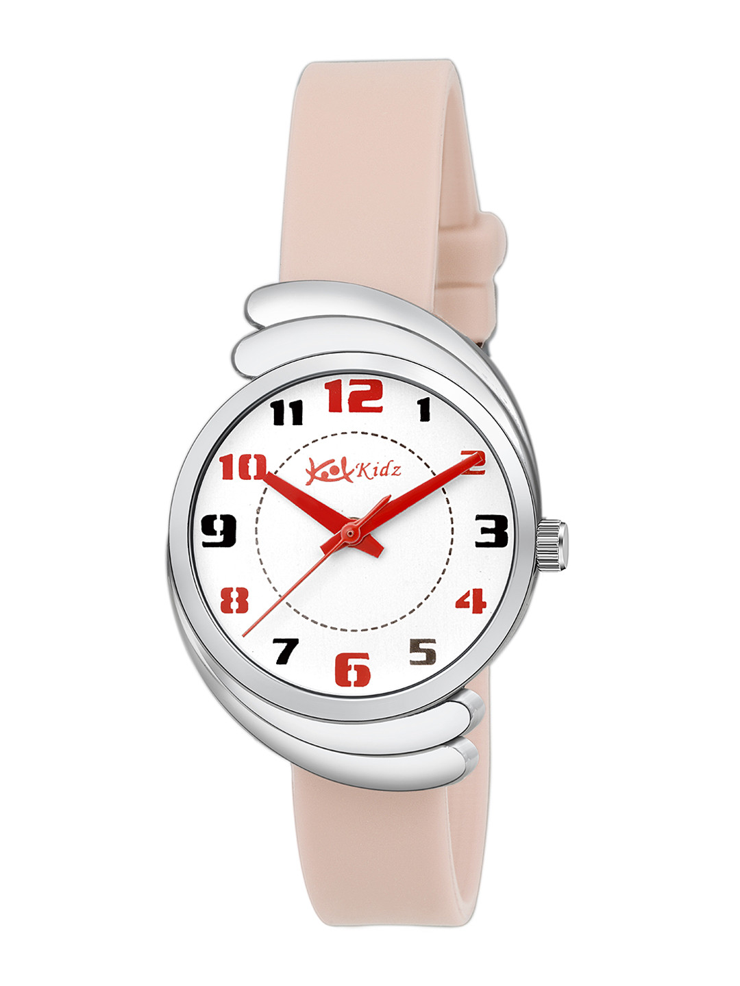

Kool Kidz Unisex Kids White Brass Dial & Beige Wrap Around Straps Analogue Watch