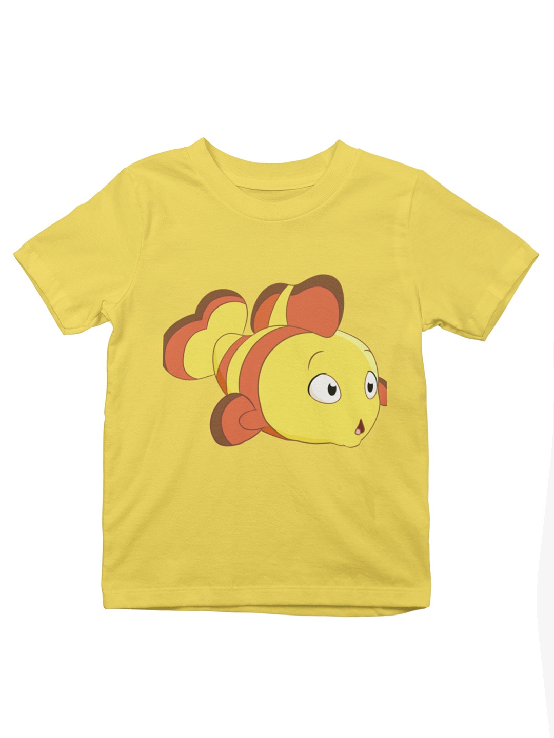 

MA Baby Kids Yellow Pure Cotton Bio Finish T-shirt