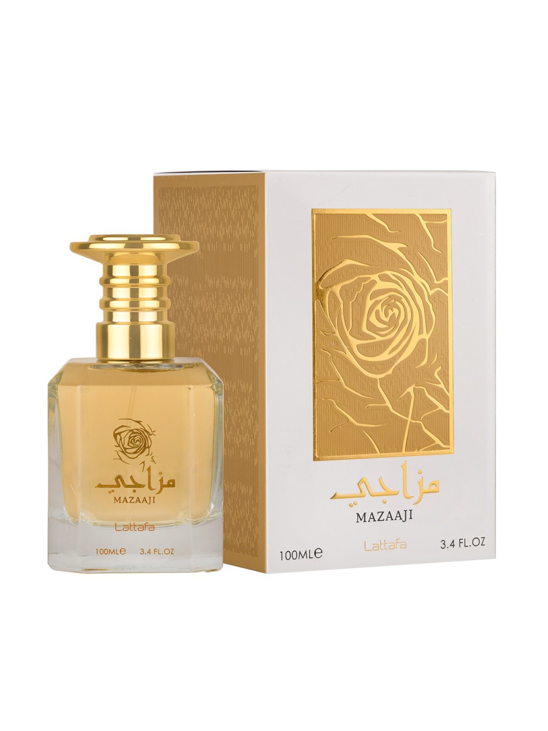 

Lattafa Mazaaji Eau De Perfume - 100 ml, Gold