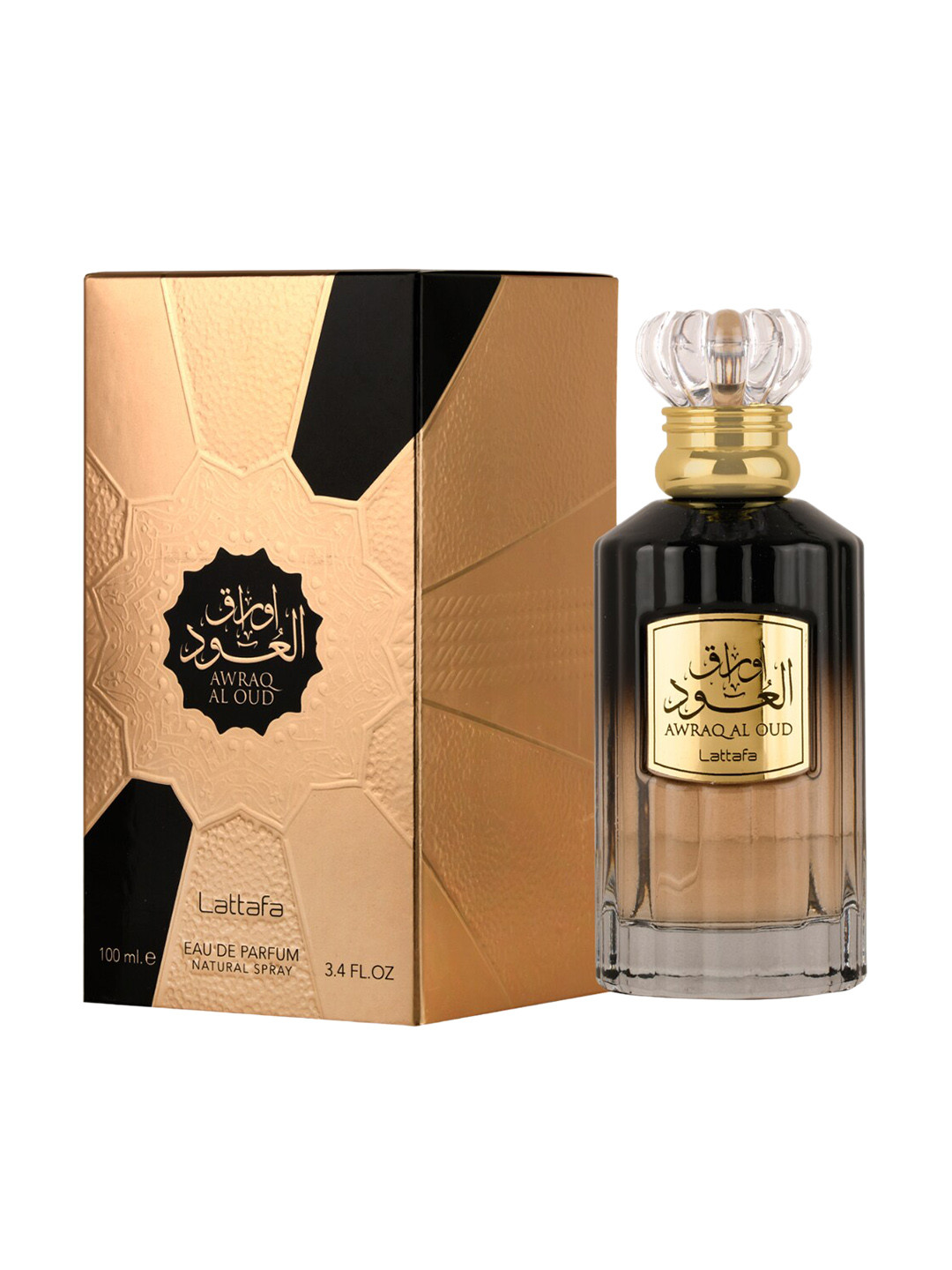 

Lattafa Awraq Al Oud Eau De Parfum - 100 ml, Gold