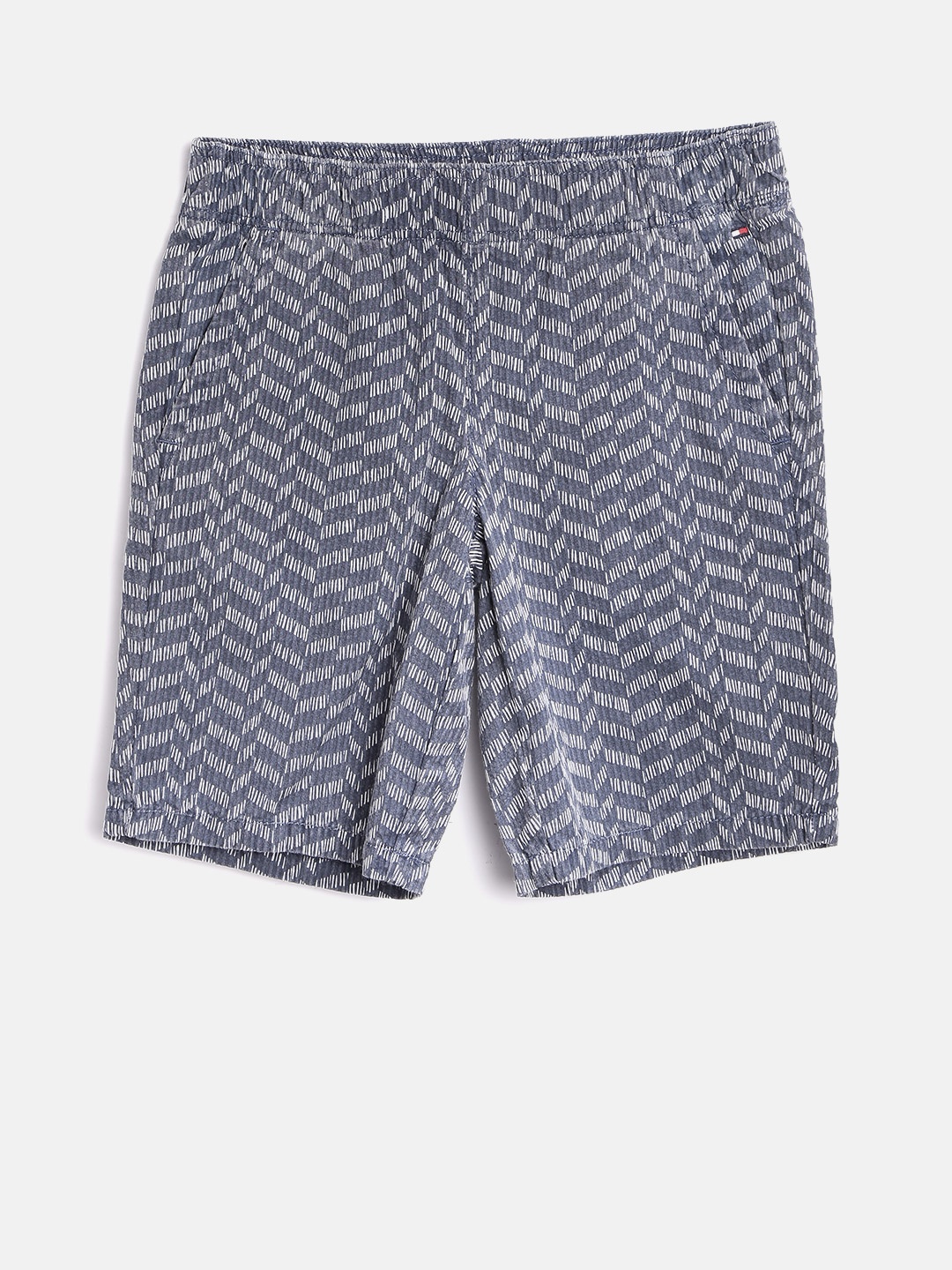 

Tommy Hilfiger Boys Blue Printed Shorts