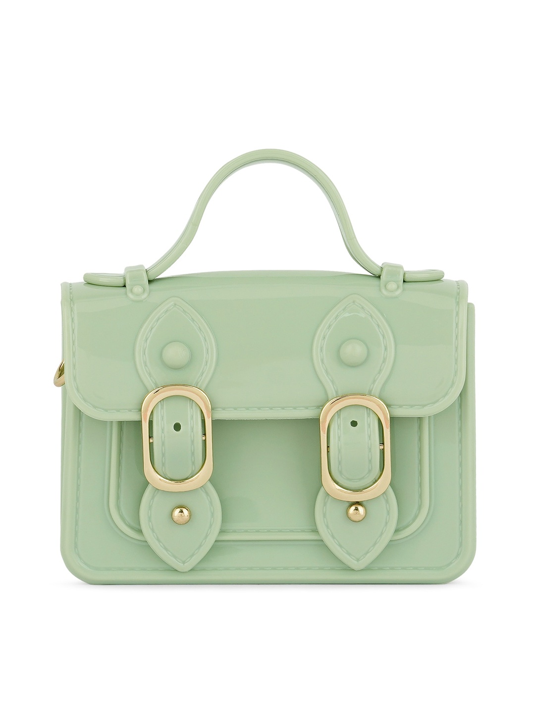 

London Rag Green Structured Sling Bag