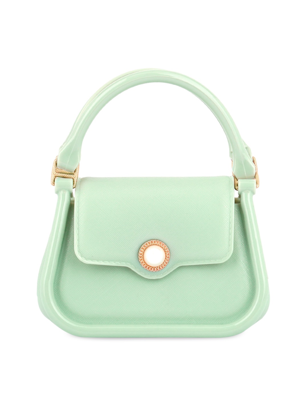 

London Rag Green Structured Handheld Bag