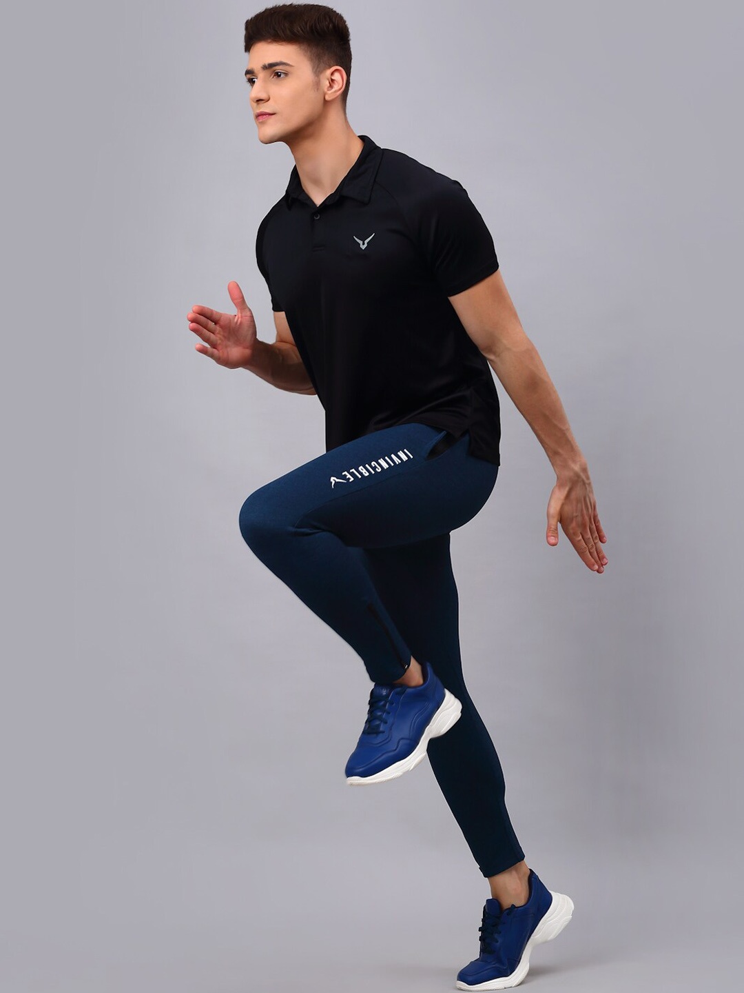 

Invincible Men Bold Track Pants, Teal