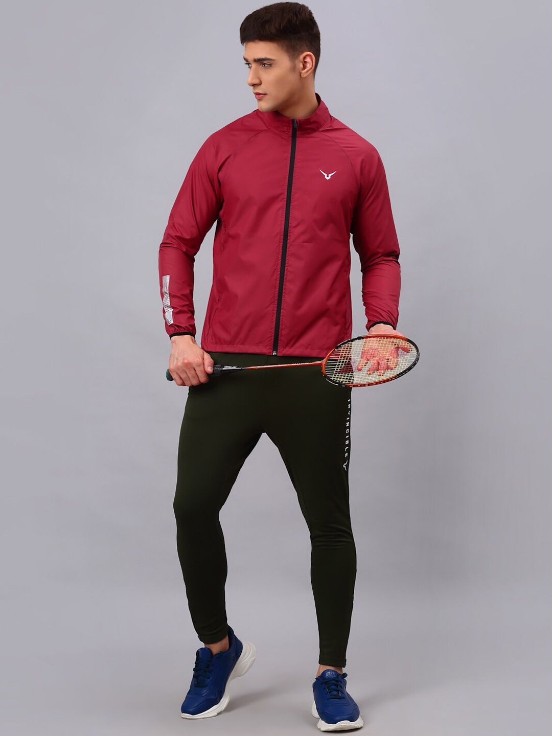 

Invincible Men Windrunner Outdoor Jacket, Maroon