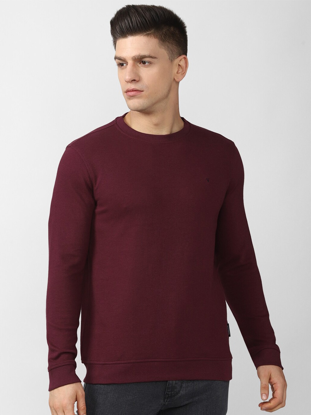 

Van Heusen Sport Men Maroon Sweatshirt