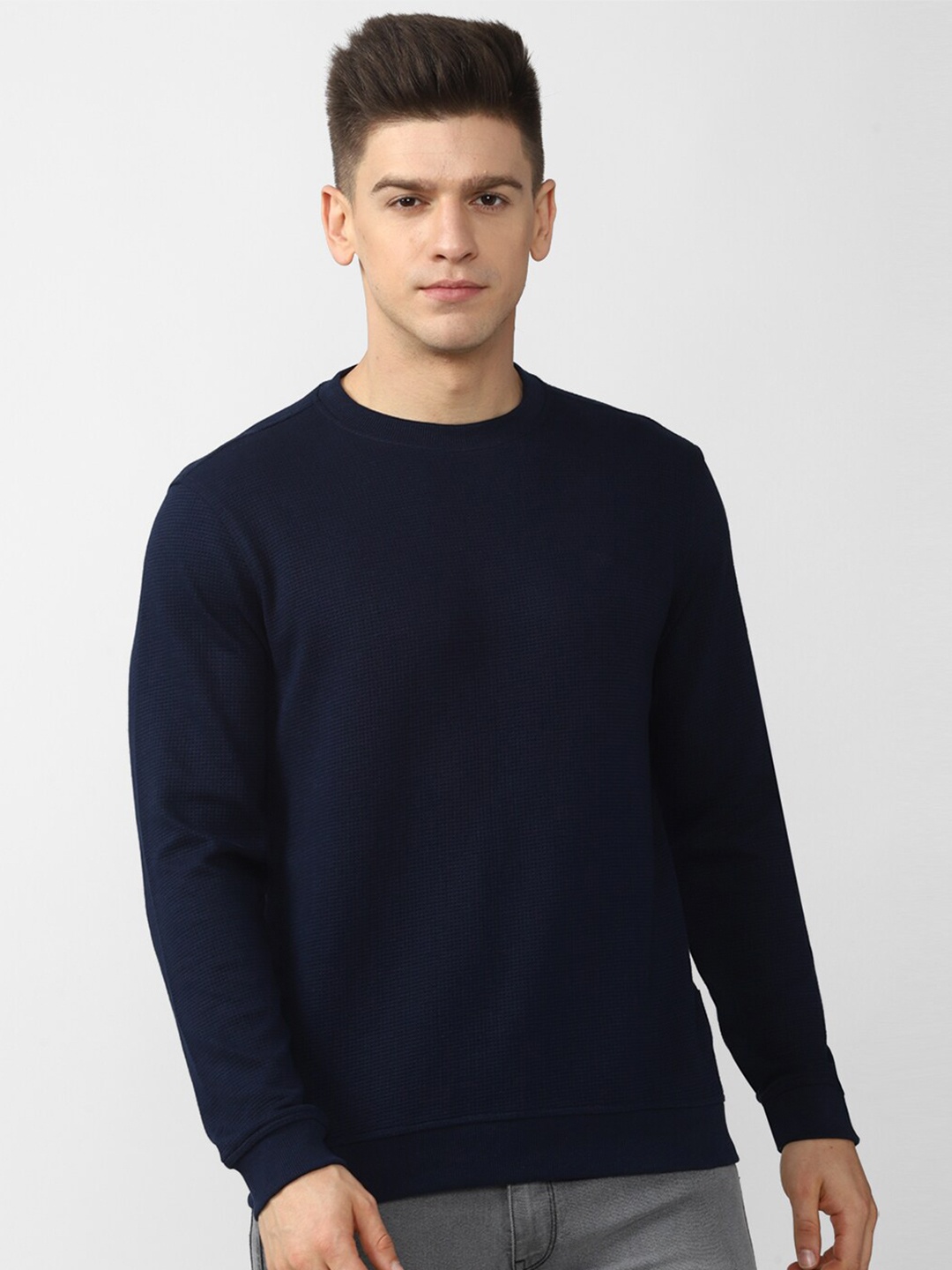 

Van Heusen Sport Men Navy Blue Sweatshirt