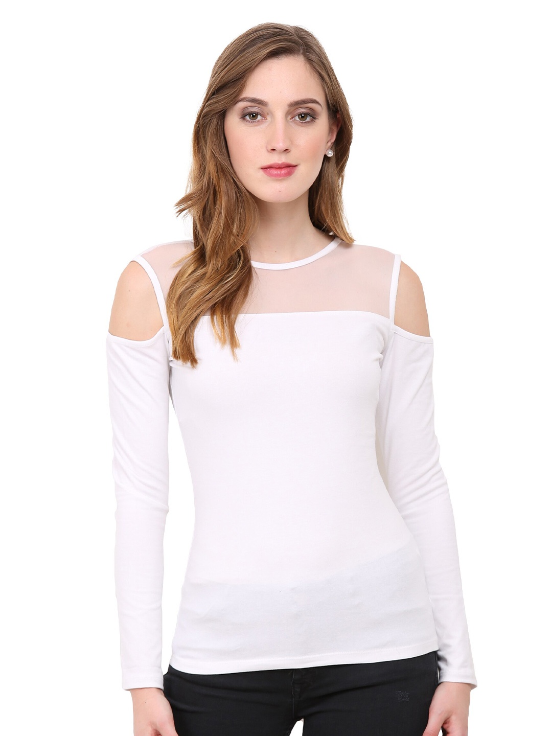 

LE BOURGEOIS Women White Top