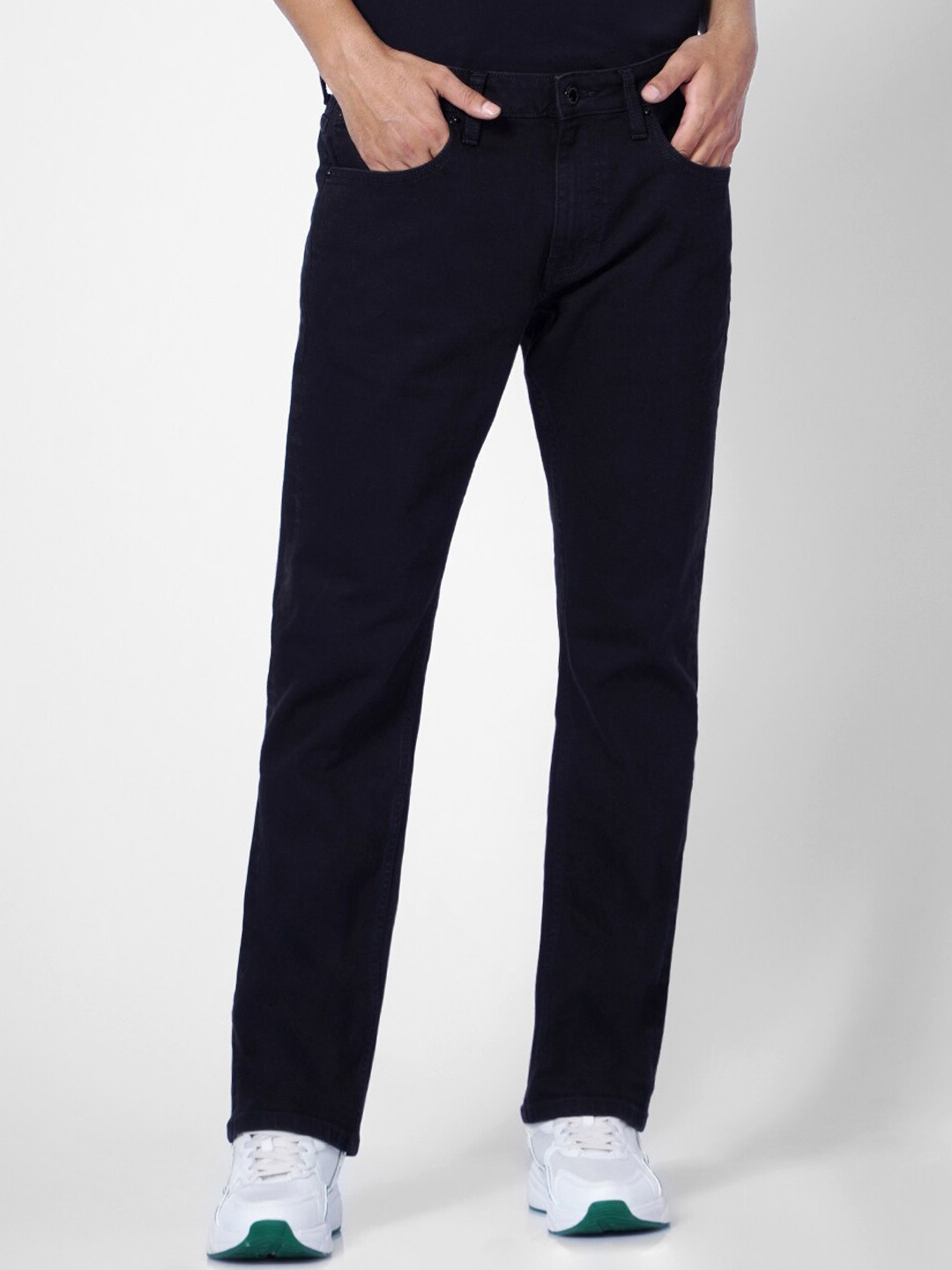 

Jack & Jones Men Black Skinny Fit Low-Rise Jeans