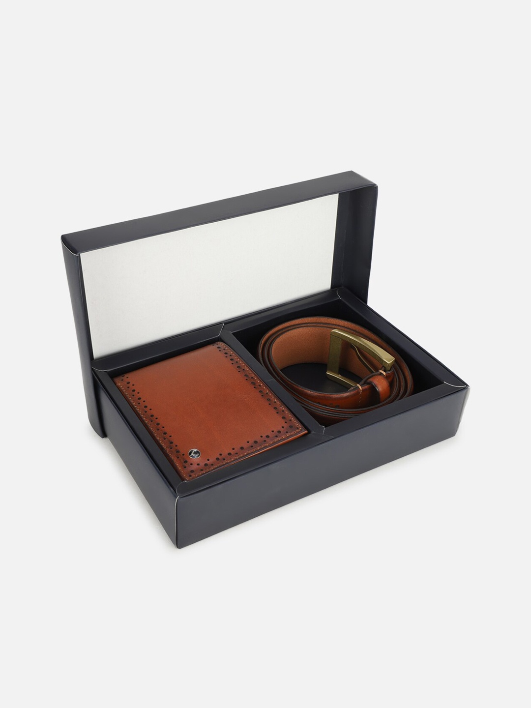 

Allen Solly Men Brown Solid Accessory Gift Set