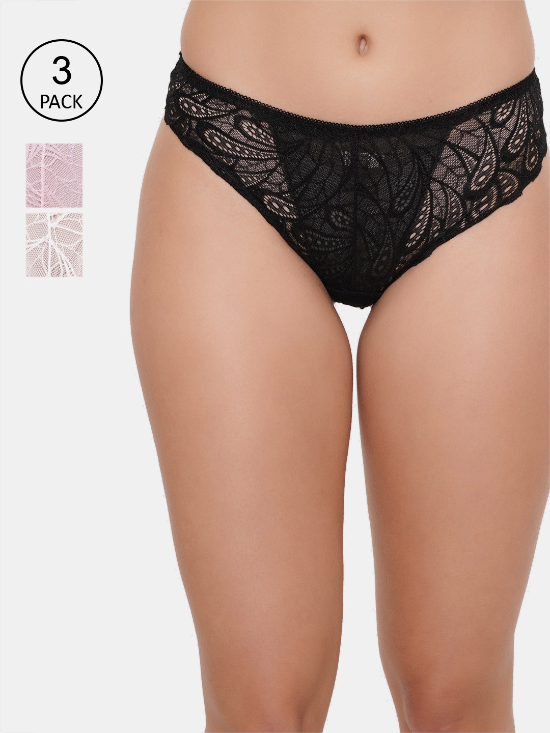 

Amour Secret Women Pack of 3 Briefs, Multi
