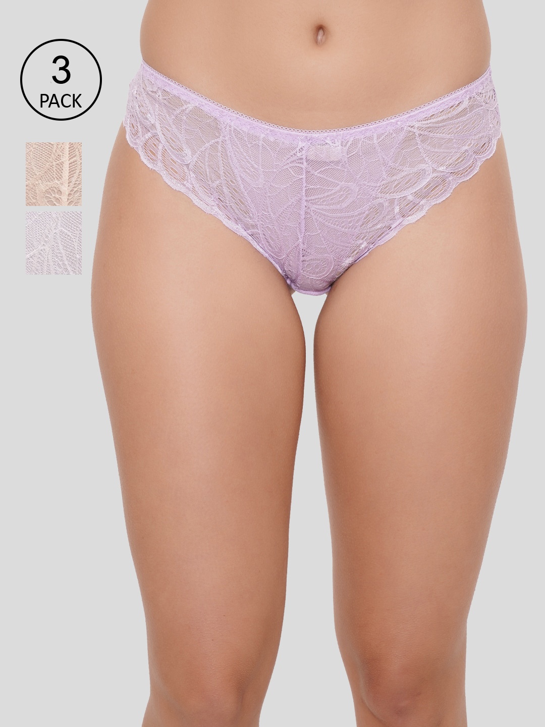 

Amour Secret Women Set of 3 Multi Briefs