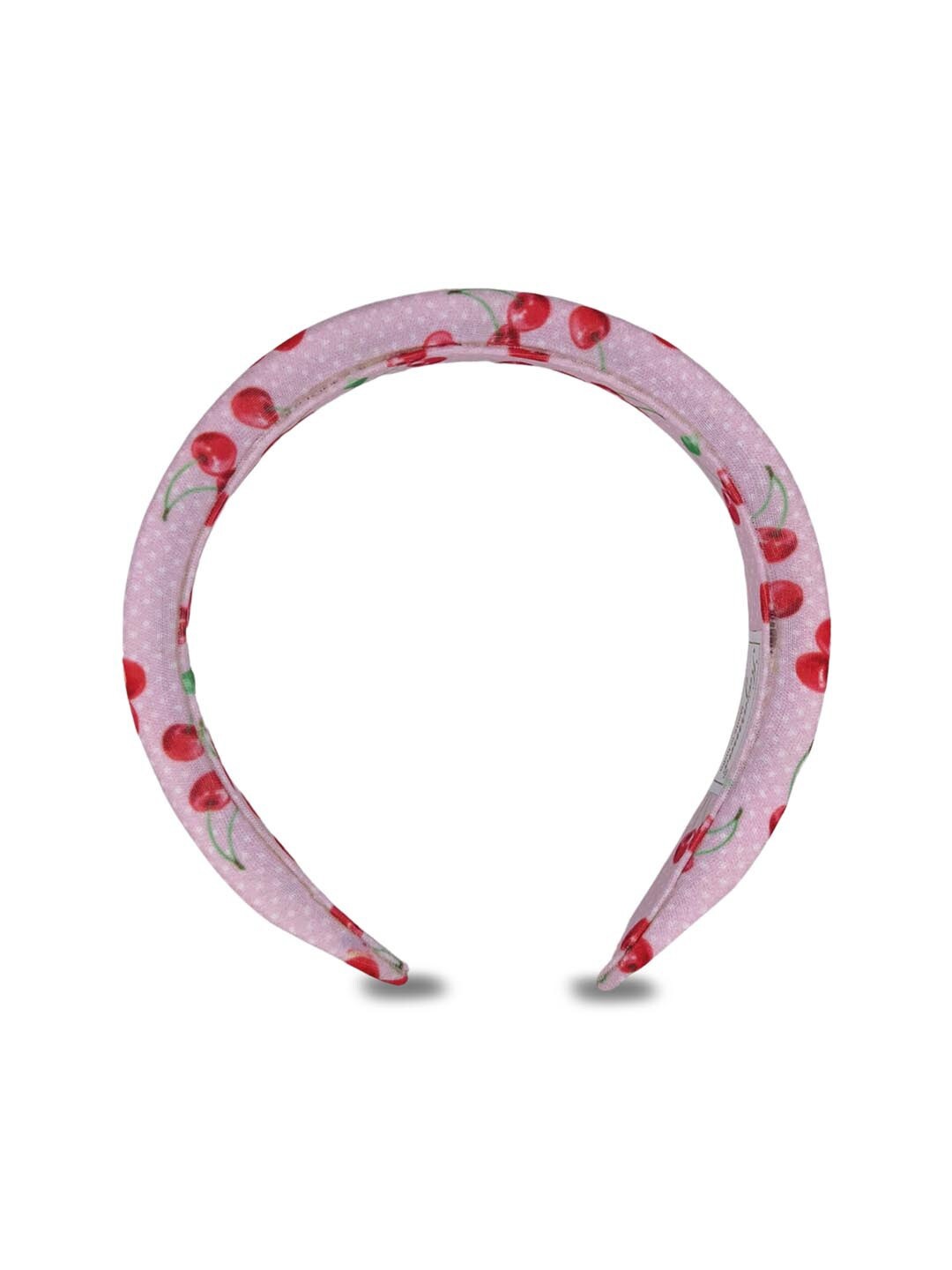 

KazarMax Girls Pink & Red Printed Hairband