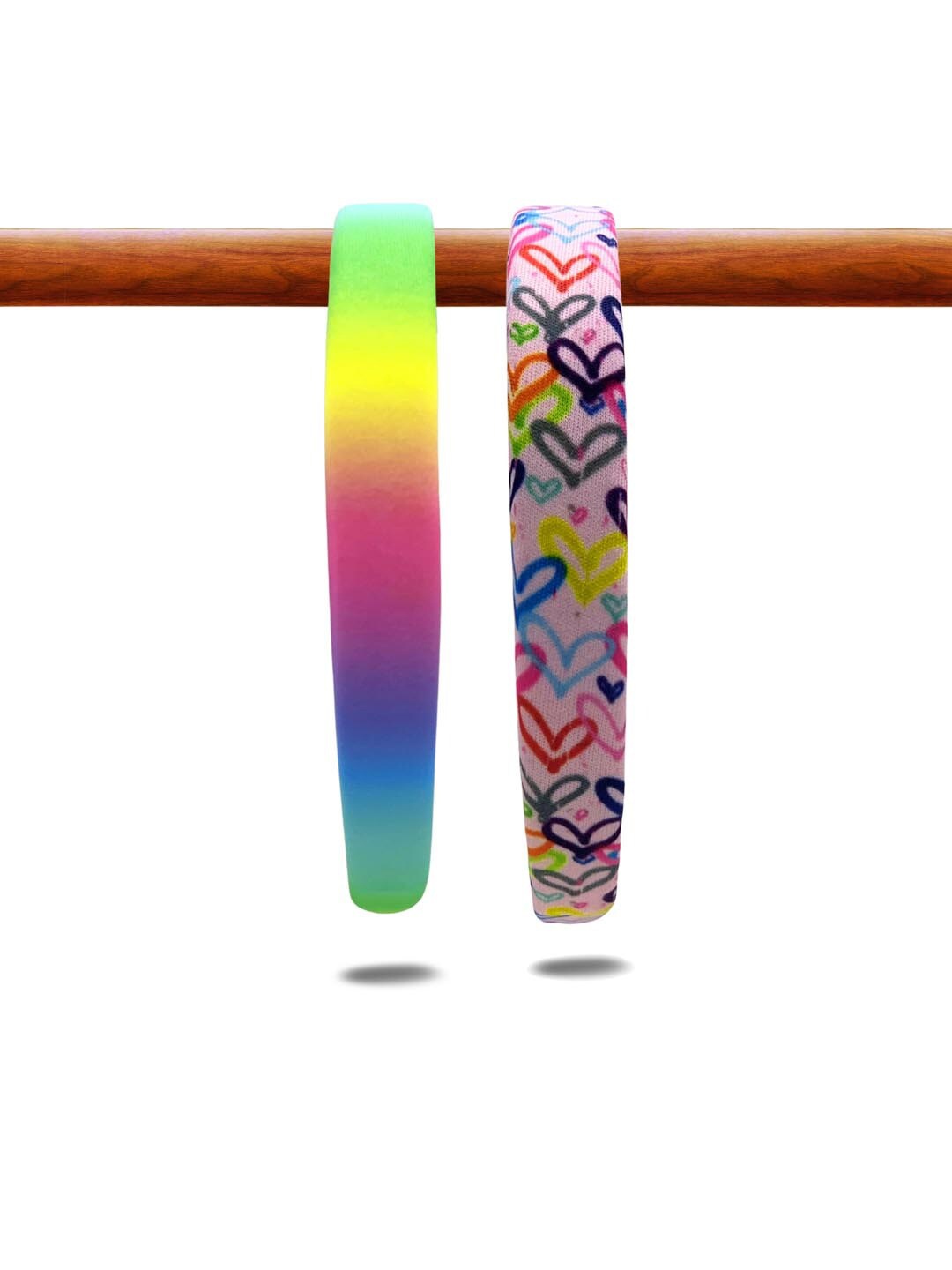 

KazarMax Girls Pink & Blue Set of 2 Hairband