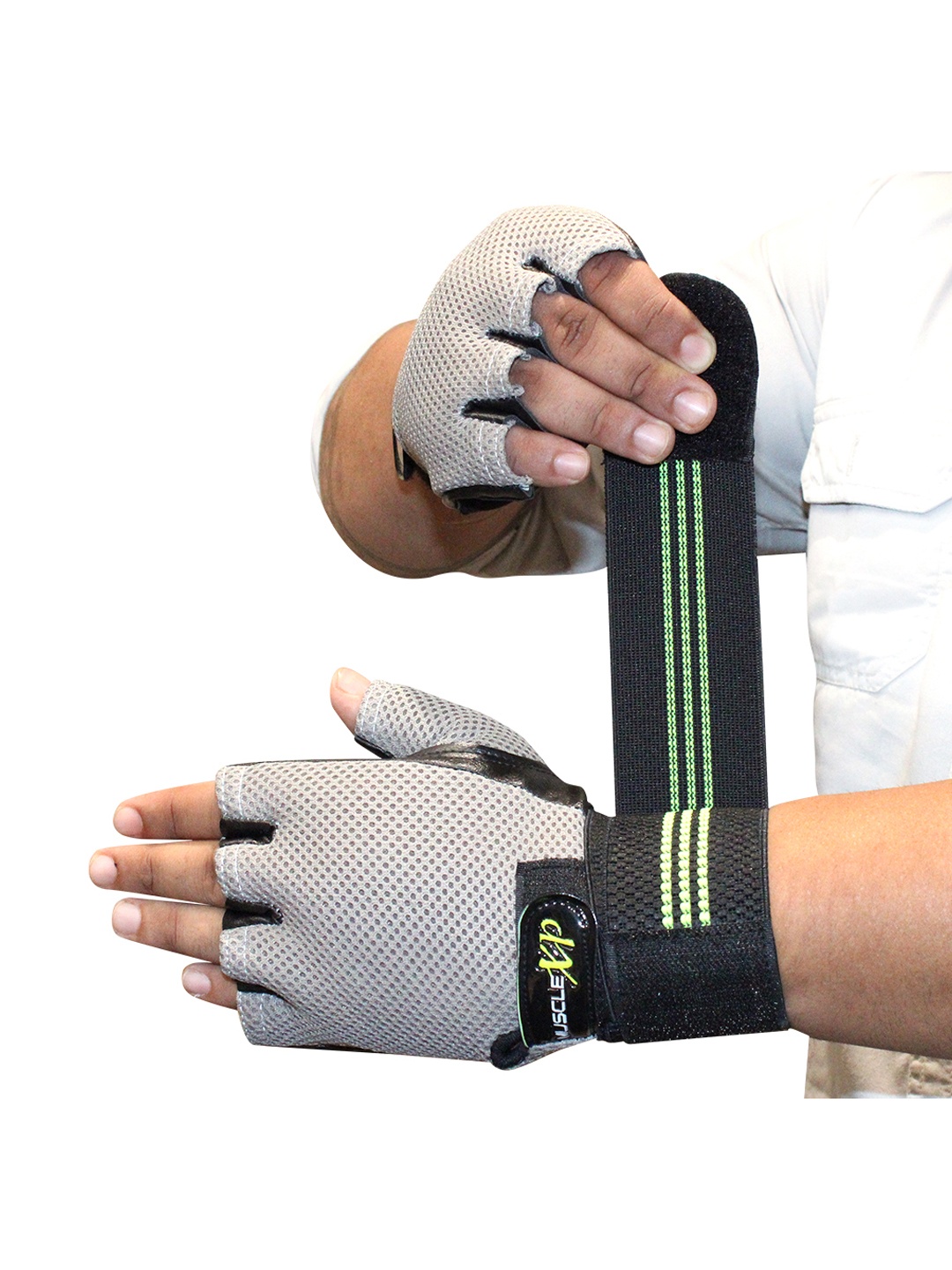 

MUSCLEXP Chroma-Fit Multi Workout Gym Gloves Sport Accessories
