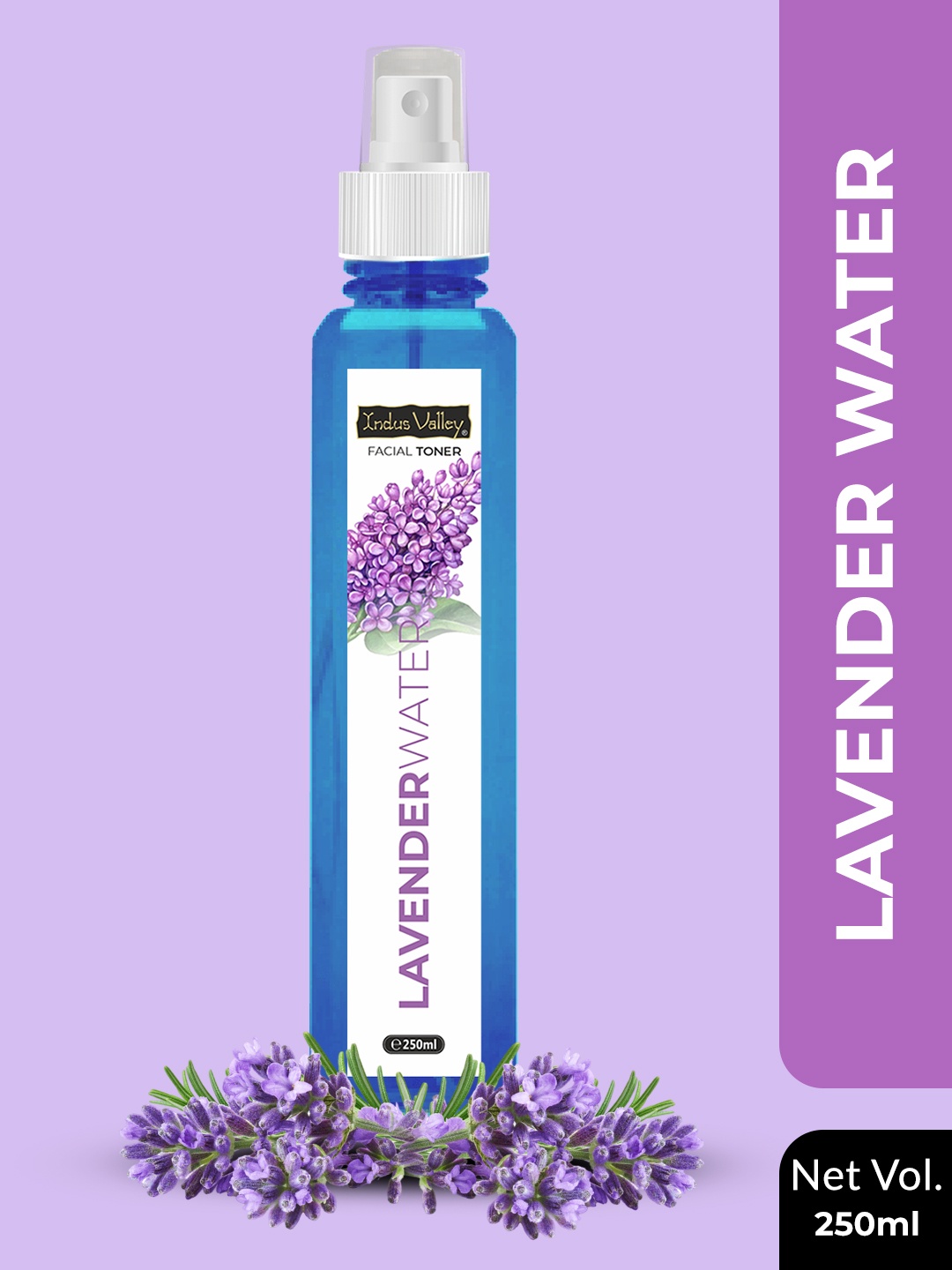 

Indus Valley Natural Lavender Water Facial Toner - 250ml, White
