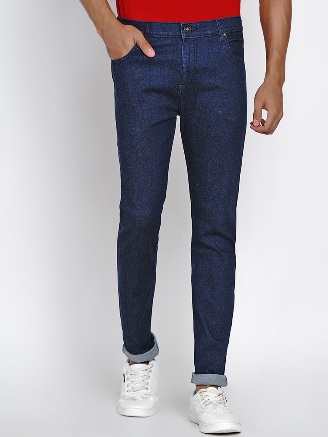 

Dais Men Blue Skinny Fit Jeans