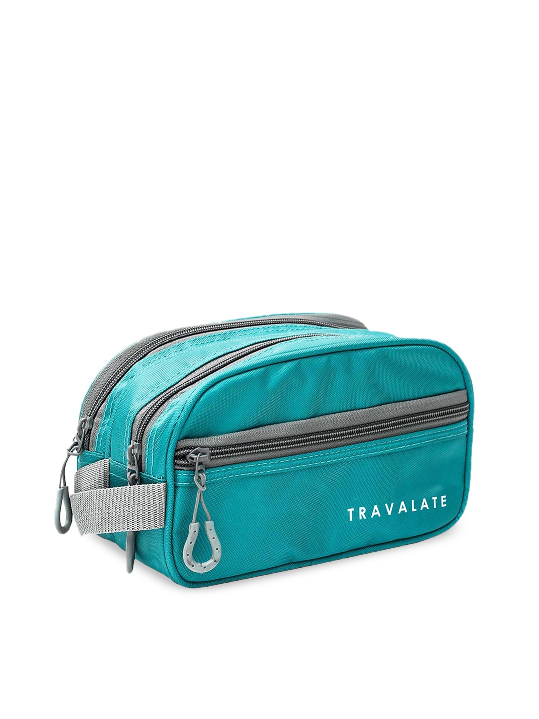 

TRAVALATE Turquoise Blue Travel Toiletry Kit