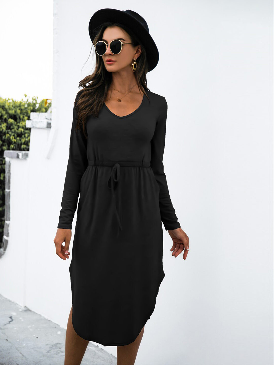 

BoStreet Women Black Sheath Dress