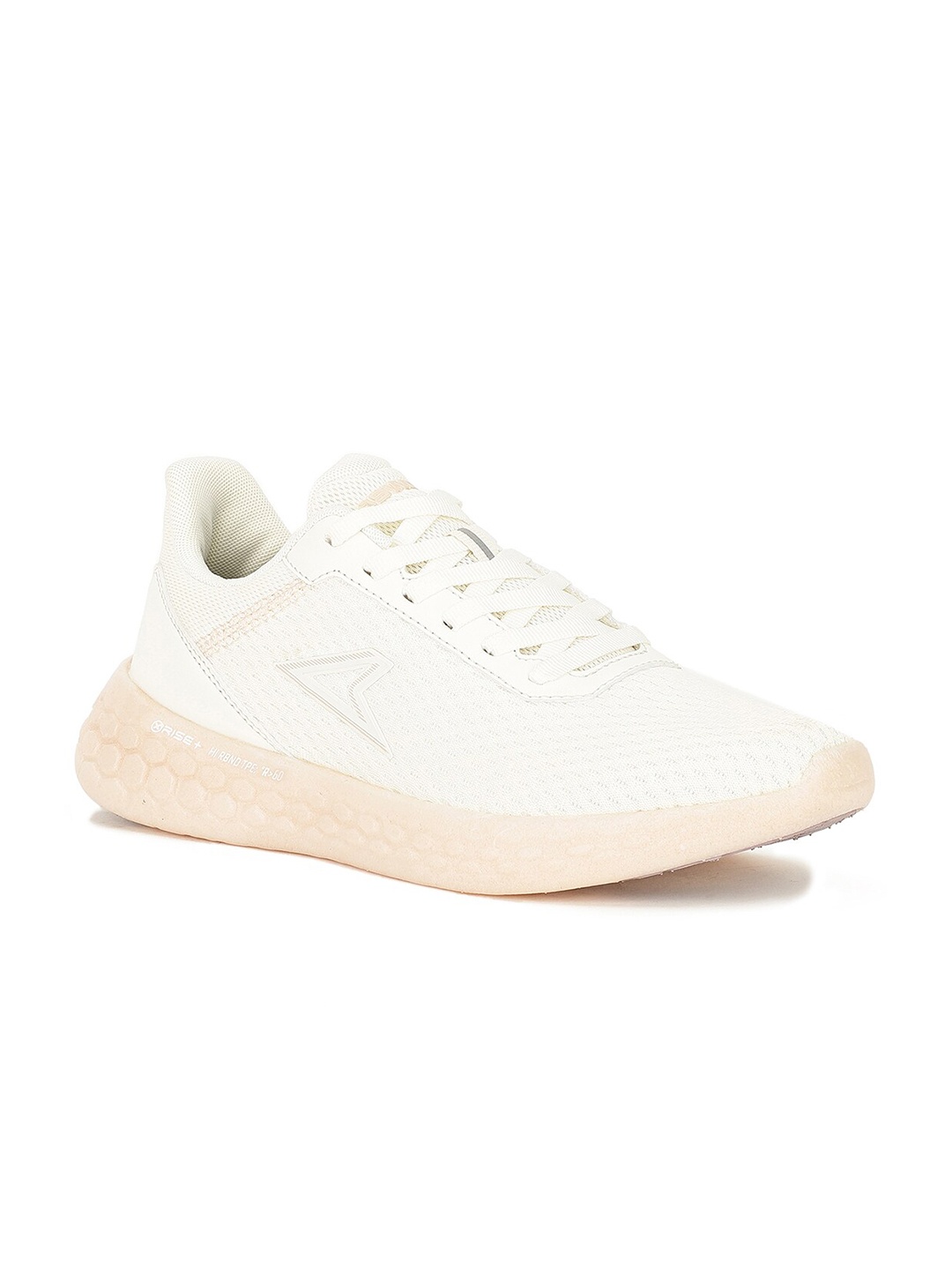 

Power Women White Mesh Running Non-Marking Shoes