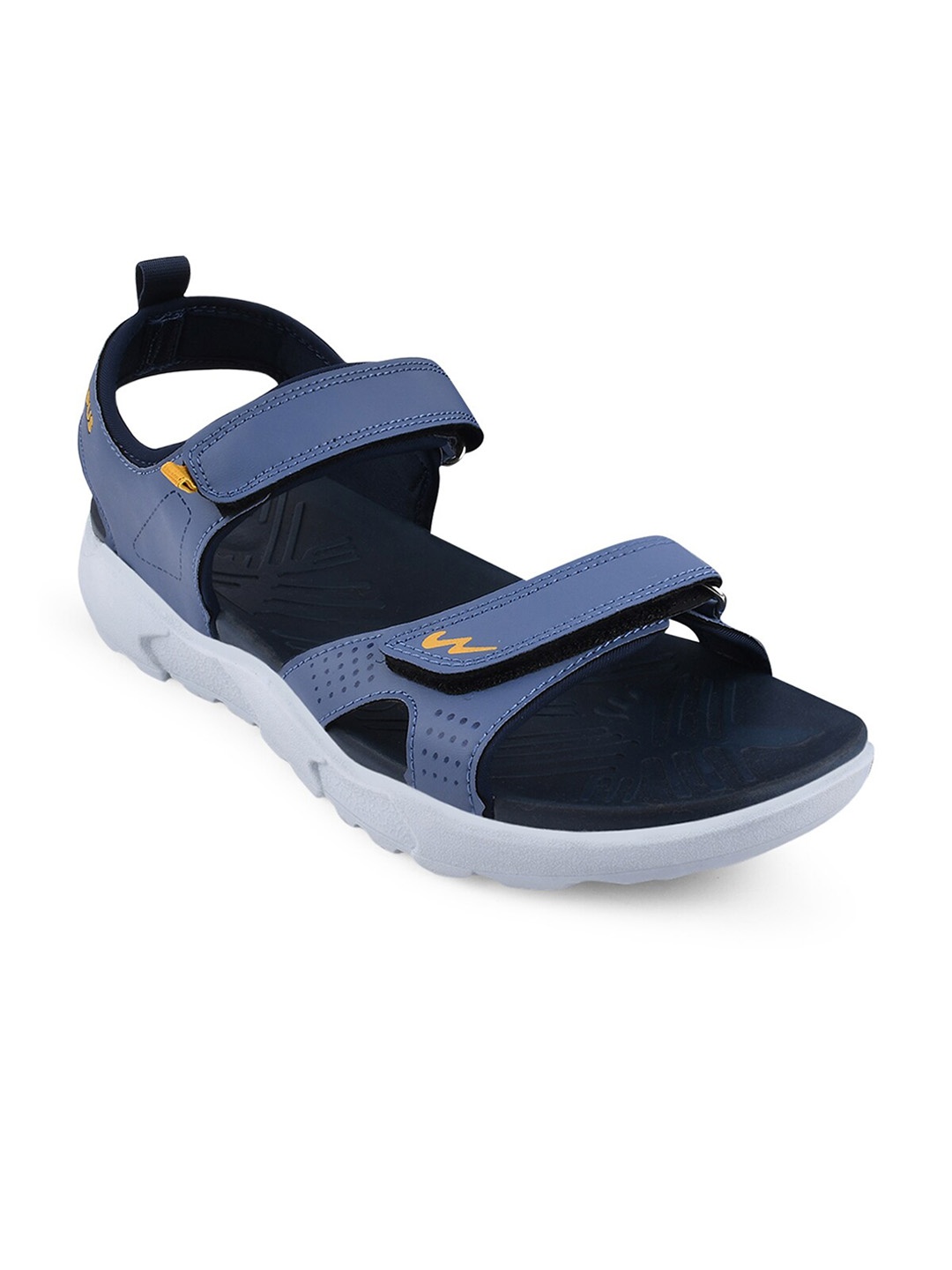 

Campus Men Blue Solid Sports Sandals