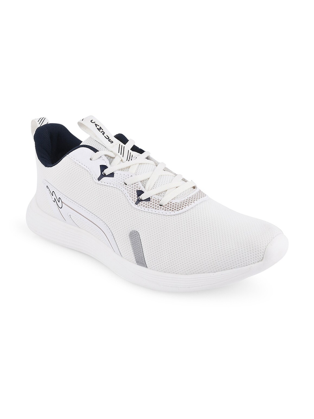 

Campus Men White Mesh Running Non-Marking Shoes