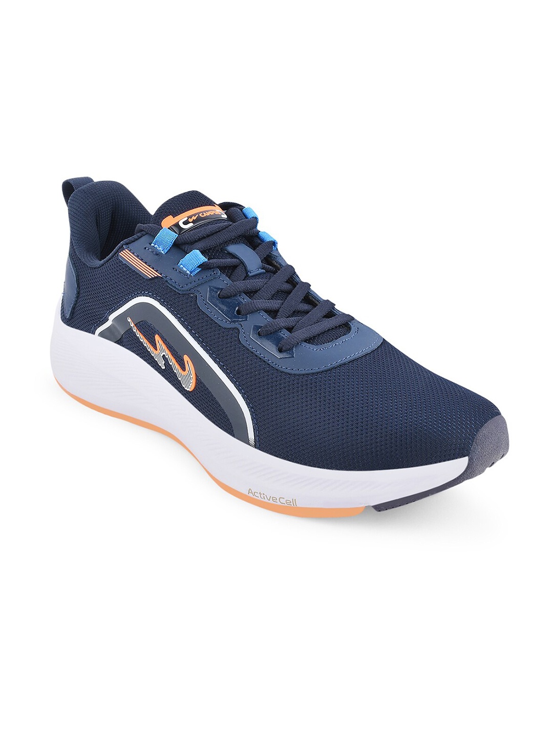 

Campus Men Blue Mesh Running Non-Marking Shoes