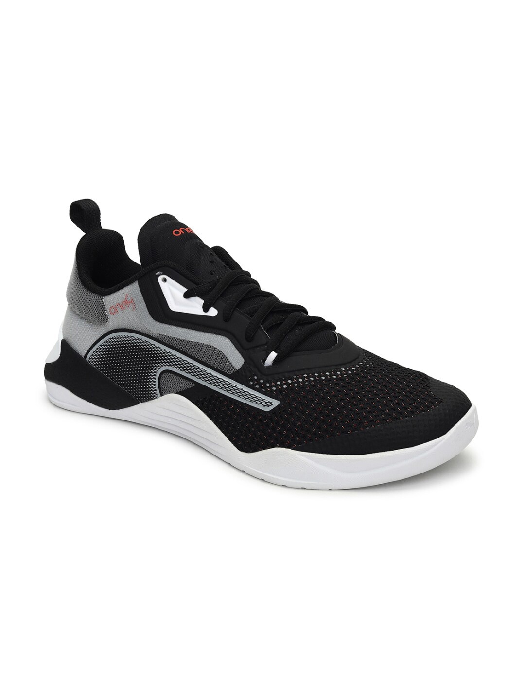 

One8 x PUMA Unisex Black Textile Virat Kohli Fuse 2.0 Camo Training Shoes