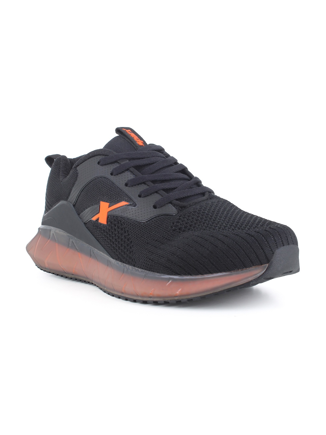 

Sparx Men Black Mesh Running Non-Marking Shoes