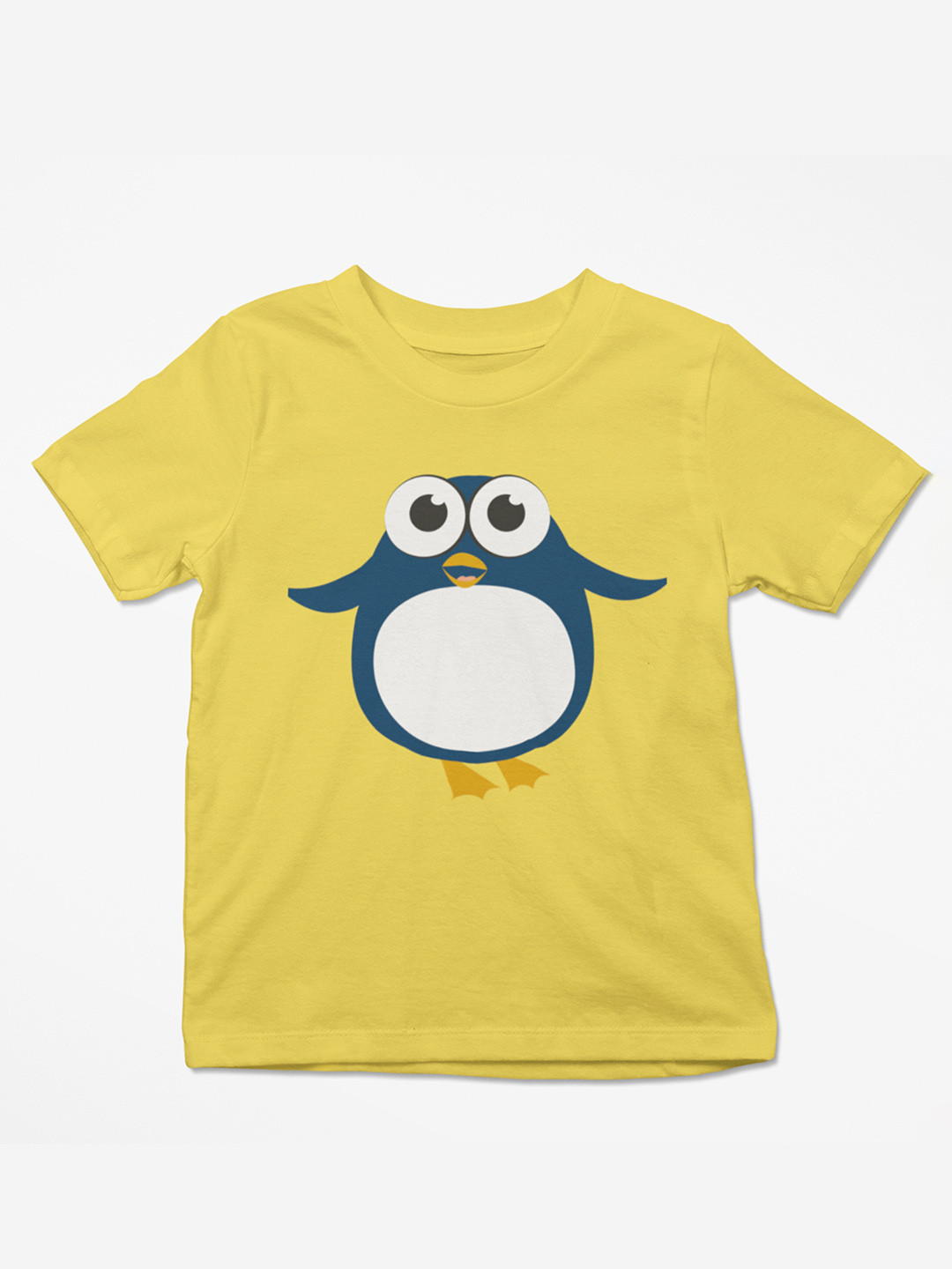 

MA Baby Kids Yellow Printed Pure Cotton Bio Finish T-shirt