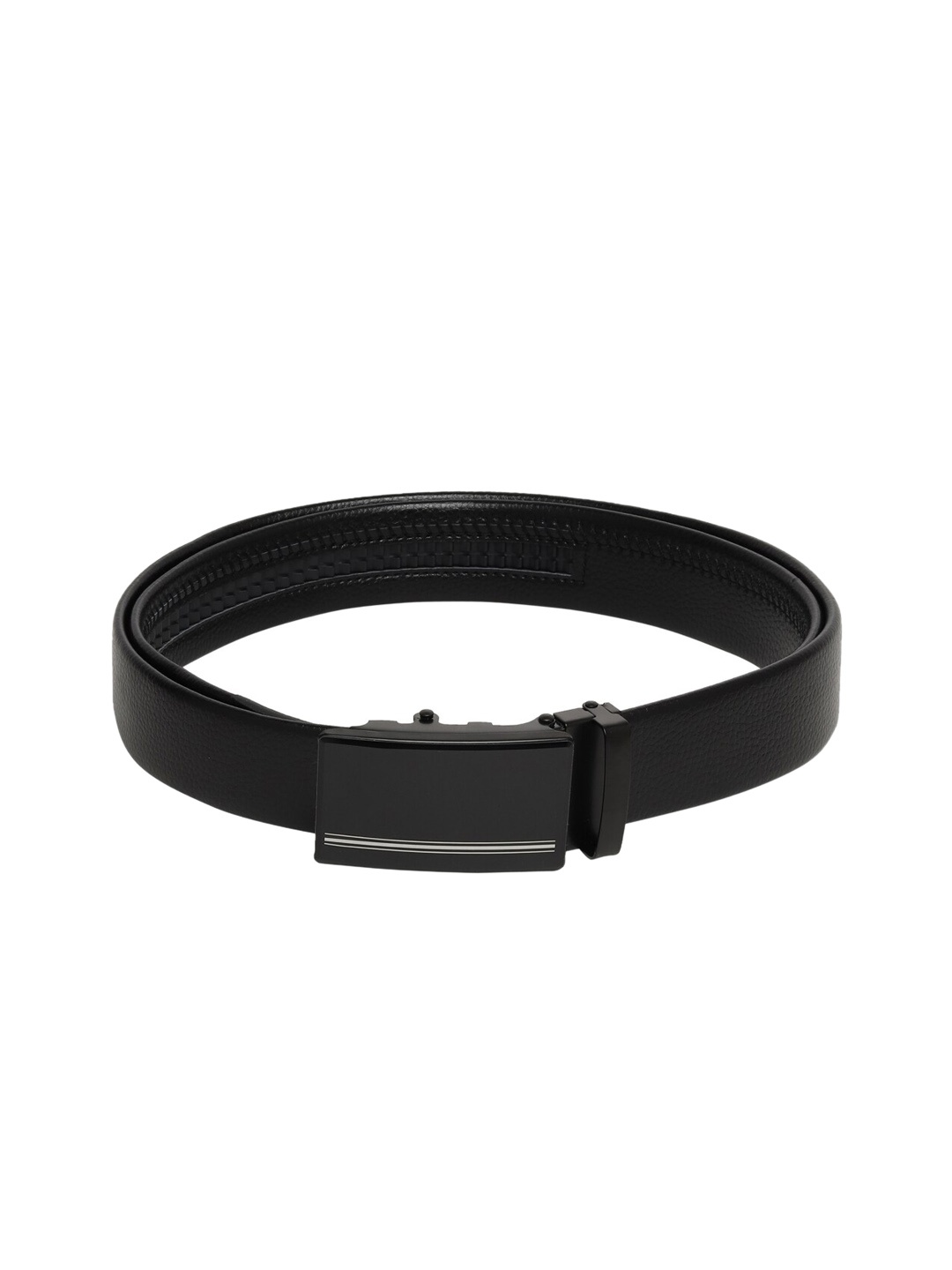 

Elite Crafts Men Black Leather Formal Belt