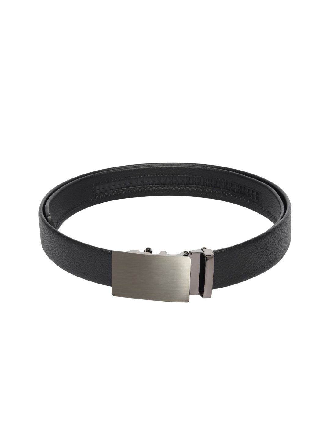 

Elite Crafts Men Grey Leather Formal Belt