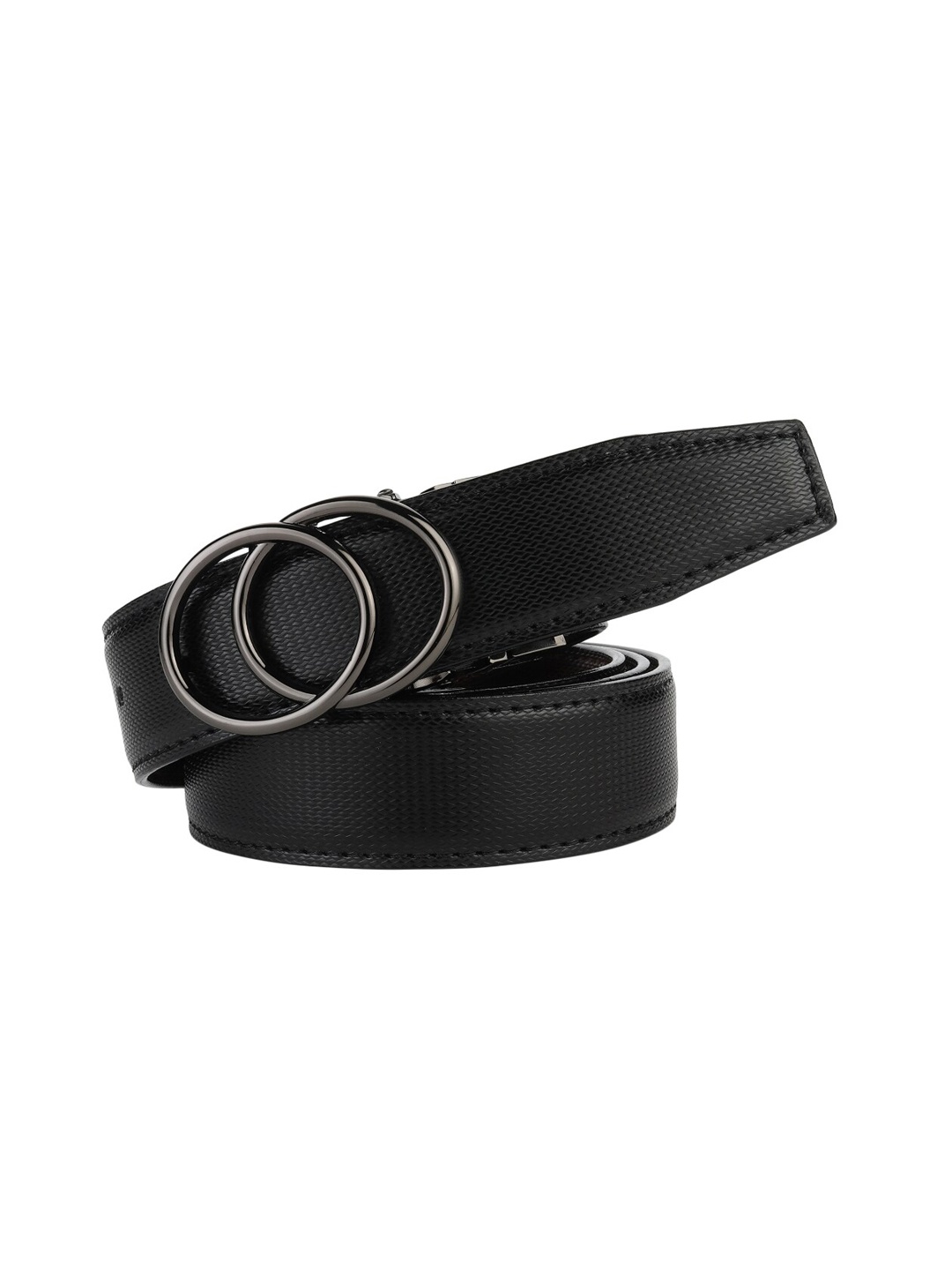 

Elite Crafts Men Grey Leather Formal Belt