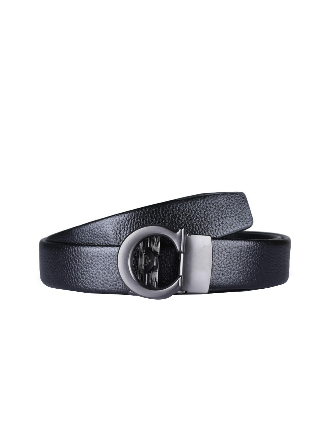 

Elite Crafts Men Black Leather Formal Belt