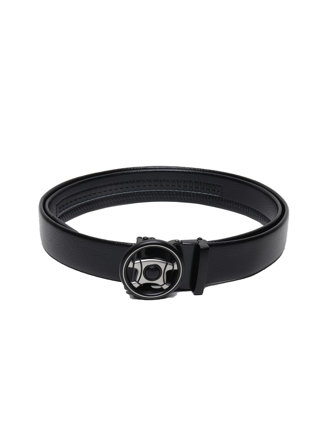 

Elite Crafts Men Black Leather Belt