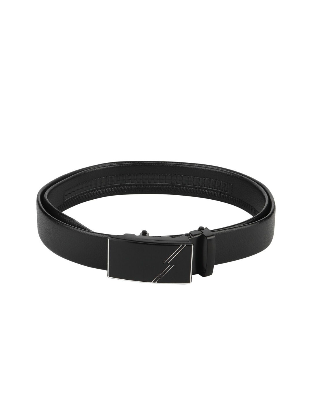 

Elite Crafts Men Black Leather Formal Belt