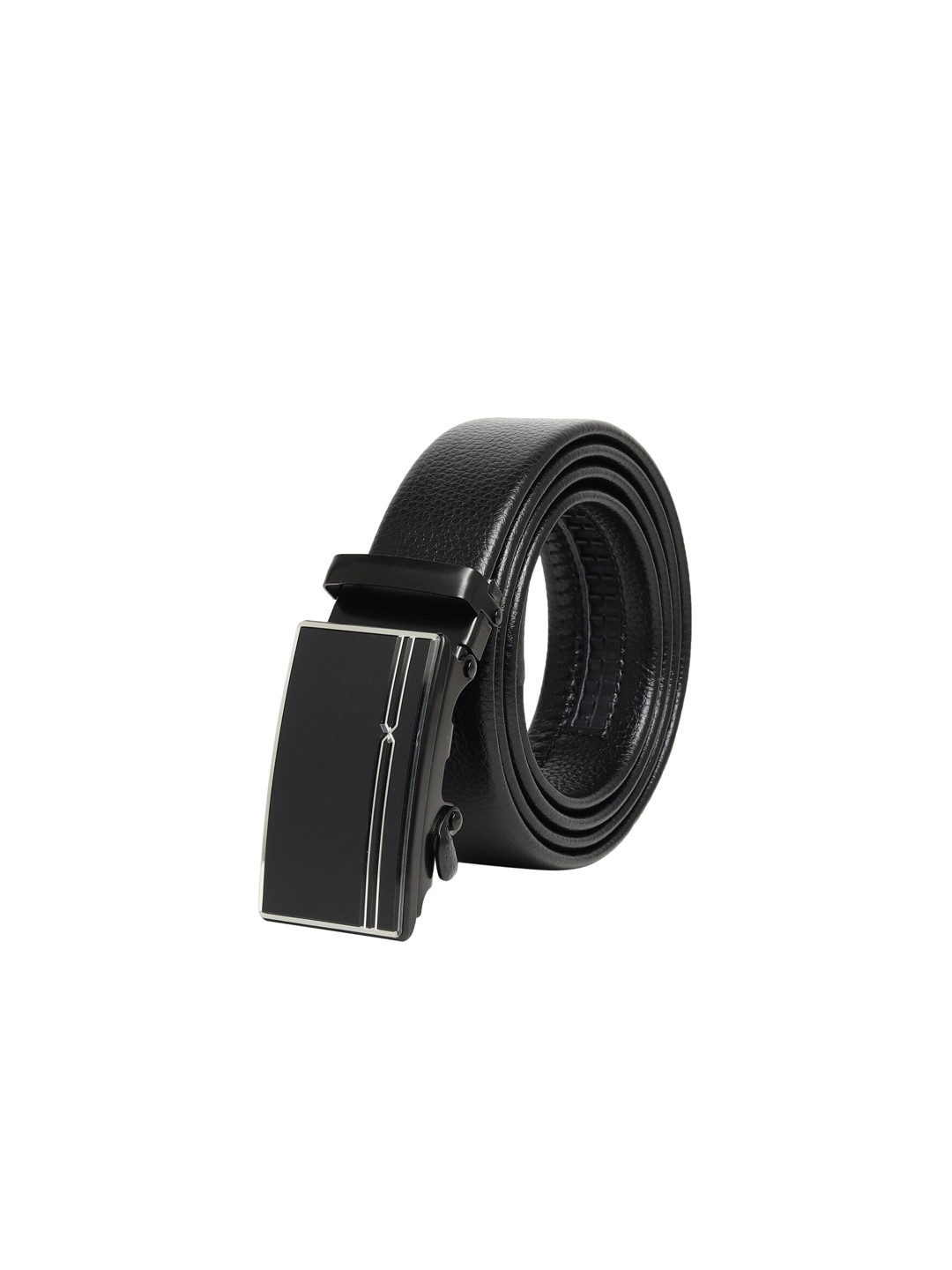 

Elite Crafts Men Black Leather Formal Belt