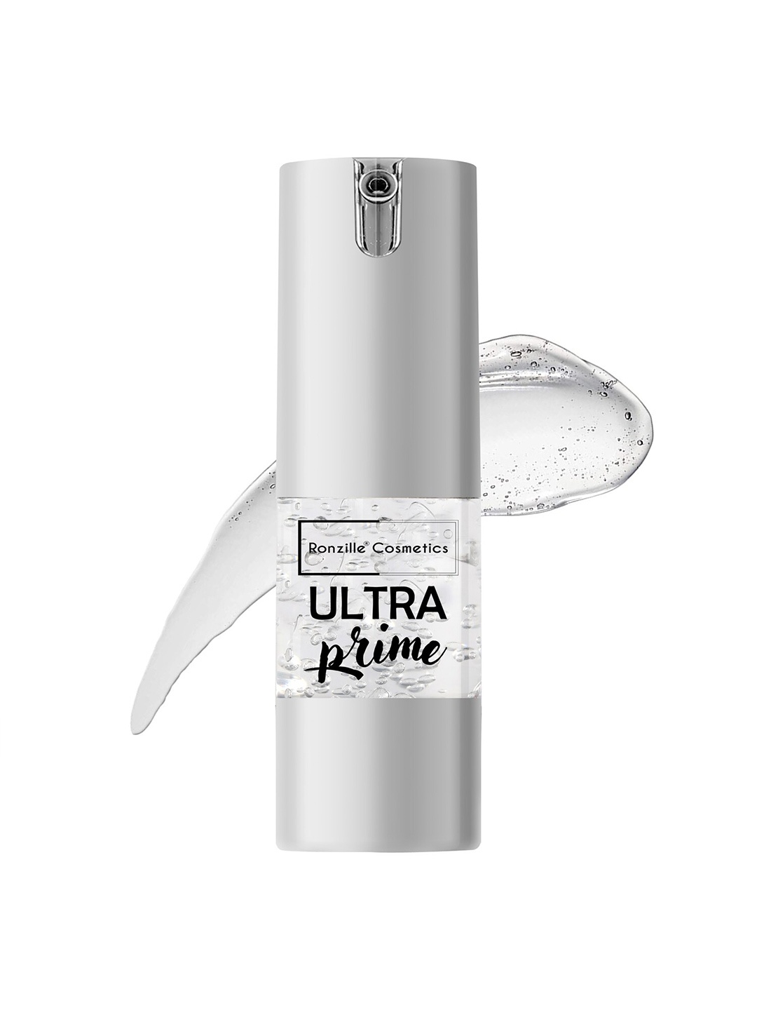 

Ronzille Waterproof Matte Finish Make-Up Base Ultra Prime Face Primer - 25 ml, Silver