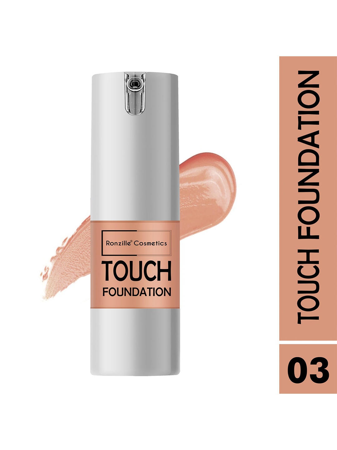 

Ronzille Waterproof Matte Finish Make-up Base Foundation - 25 ml, Multi