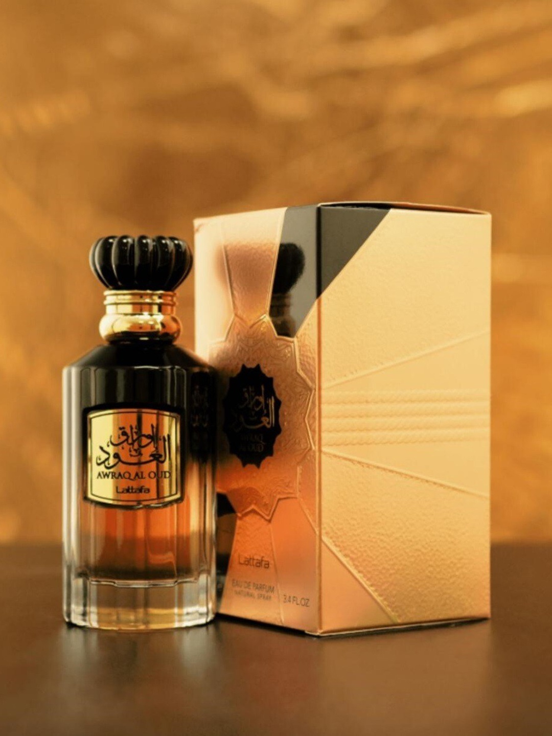 

Lattafa Awraq Al Oud Eau De Parfum - 100ml, Gold