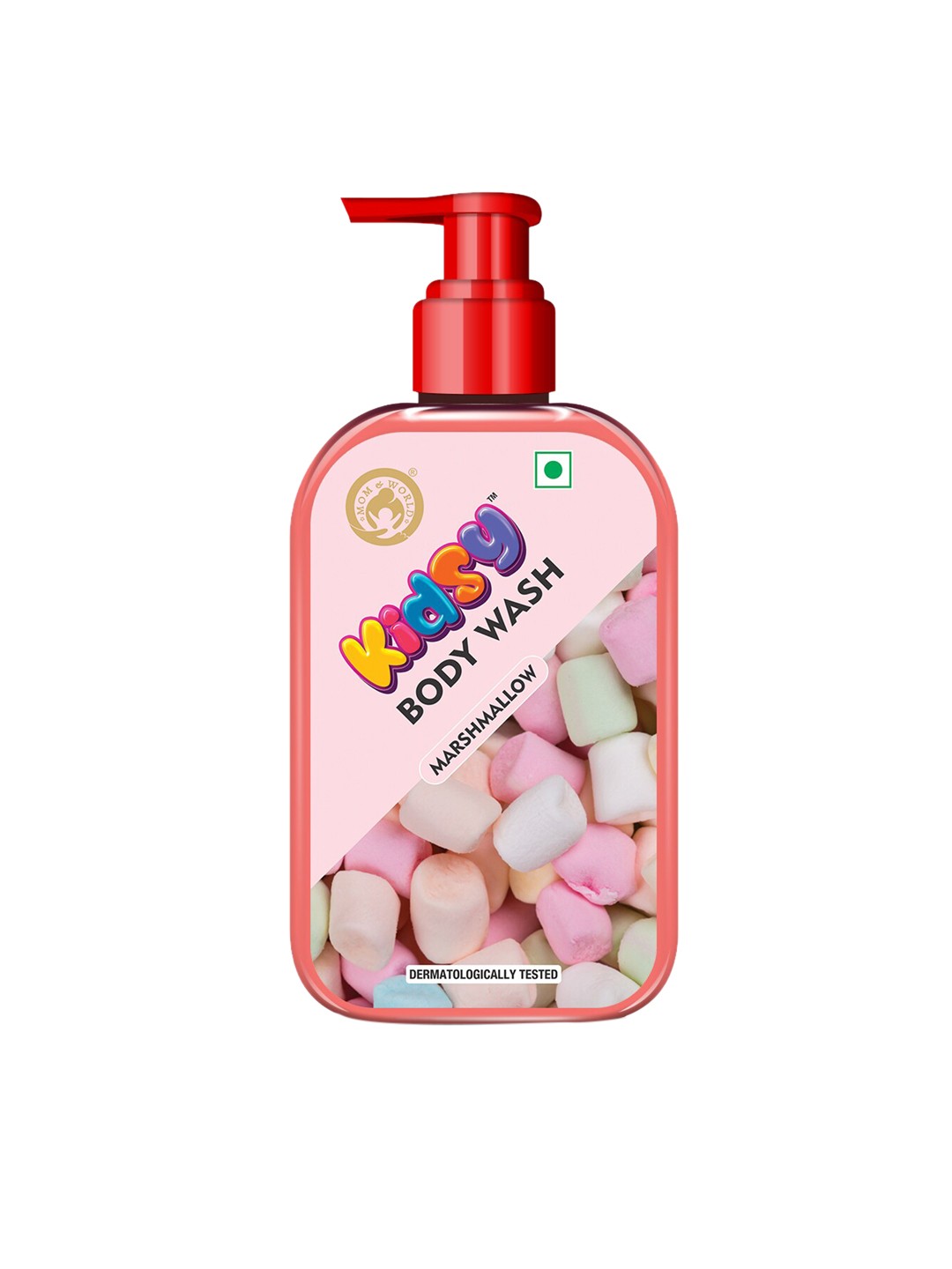 

Mom & World Kidsy Marshmallow Body Wash with Argan & Aloevera - 240 ml, Pink