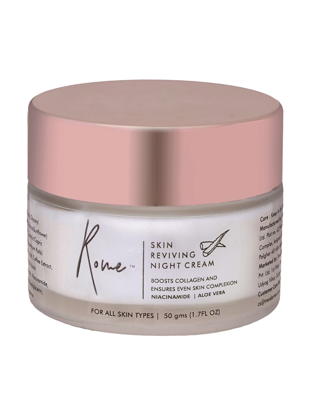 

Rome Skin Reviving Night Cream- 50 gm, White