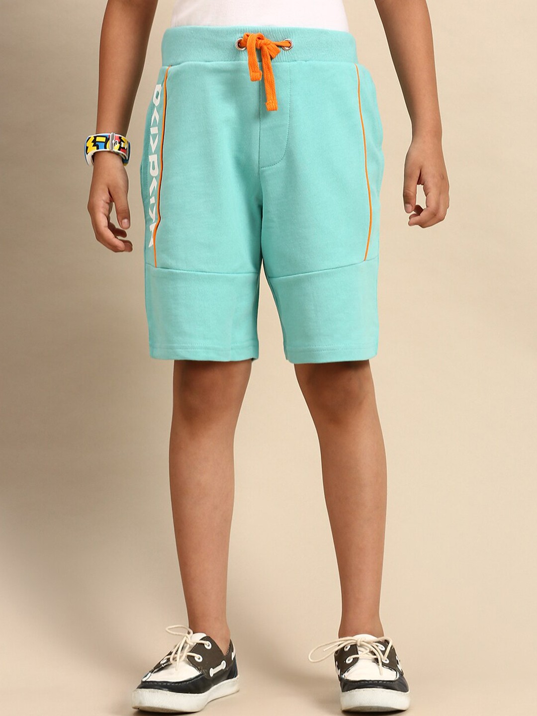 

PIPIN Boys Blue Cotton Shorts