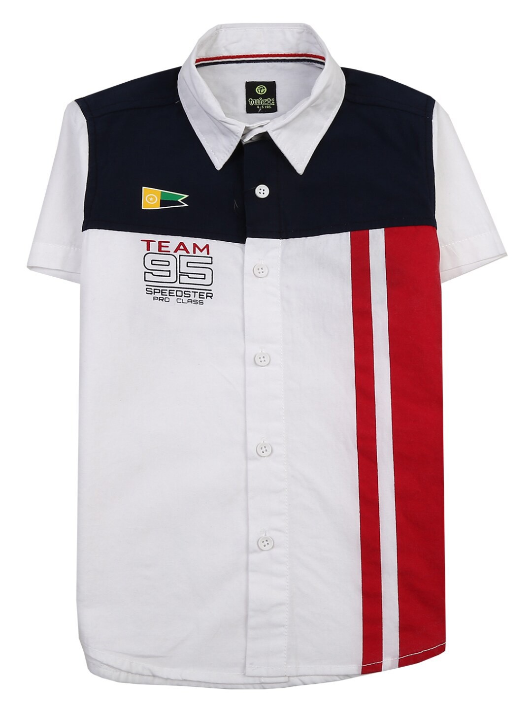

V-Mart Boys White Casual Shirt