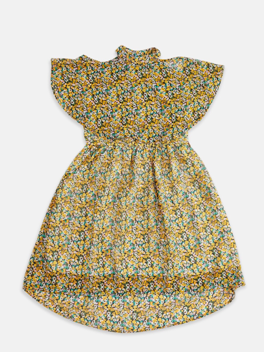 

Pantaloons Junior Yellow Floral Dress