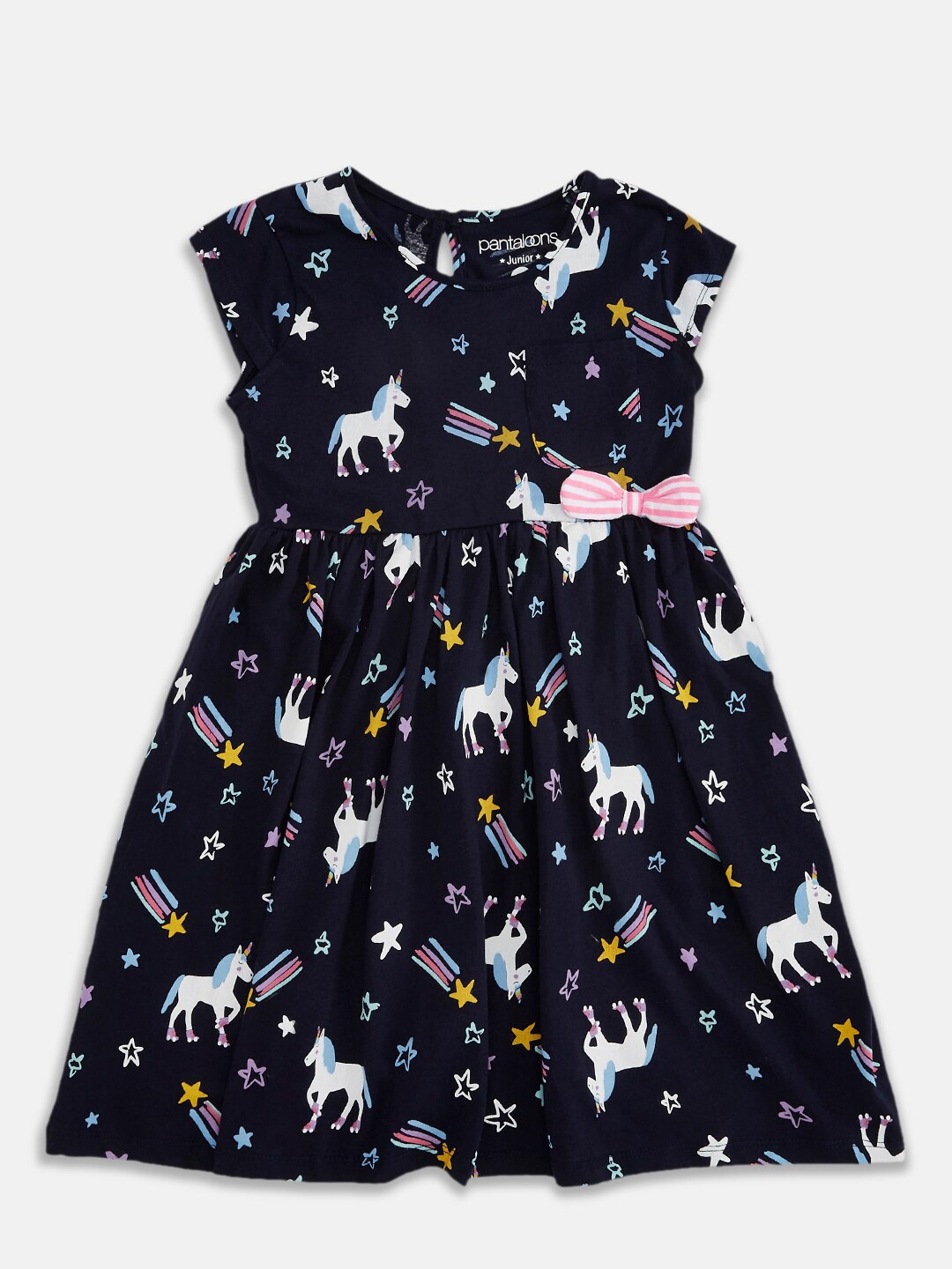 

Pantaloons Junior Navy Blue Dress