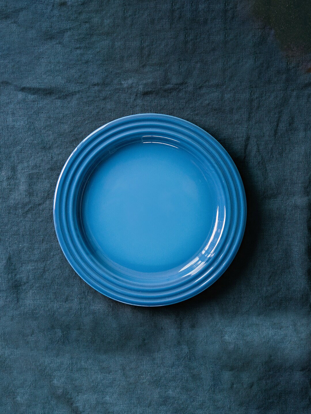 

LE CREUSET Blue Stoneware Side Plate 22 cm