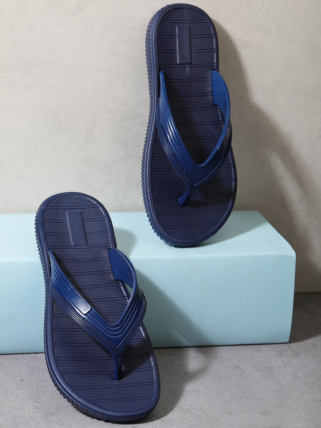 

BOOTCO Women Navy Blue Flats